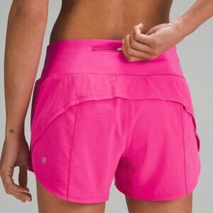 Lululemon Speed Up Mid-Rise Short 4” Hot Pink Size 4